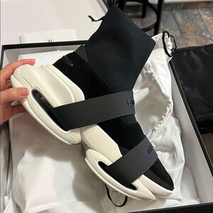 Balmain B Bold Strap Sneakers
